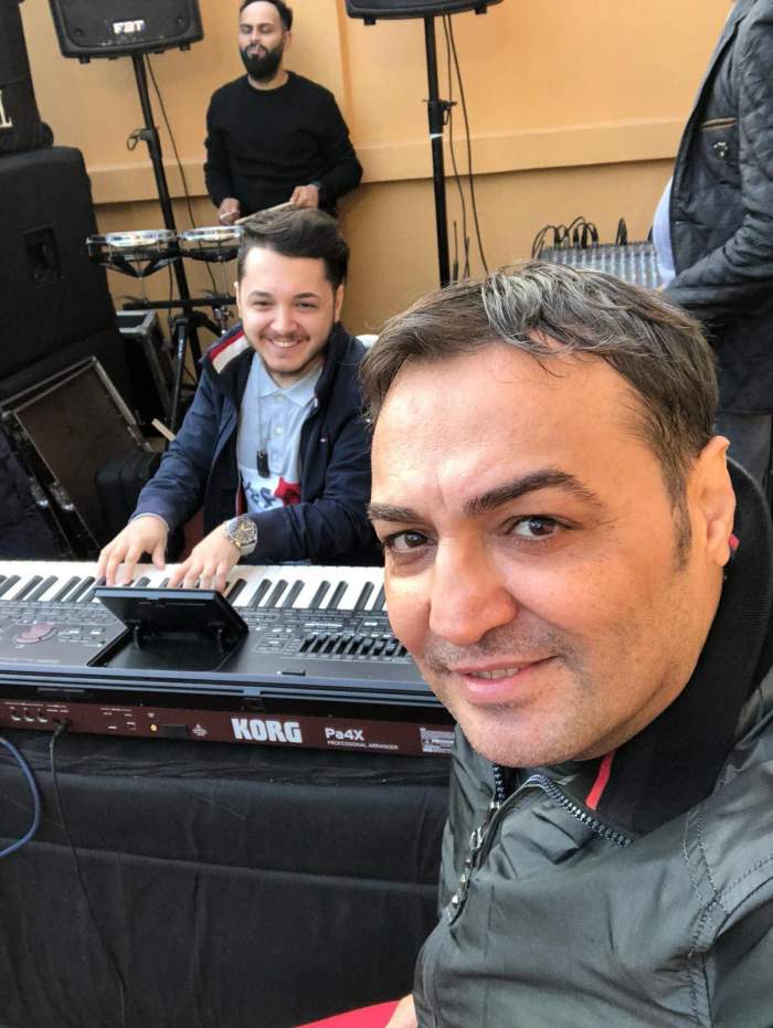 Ionuț Cercel, alături de tatăl lui, la un eveniment