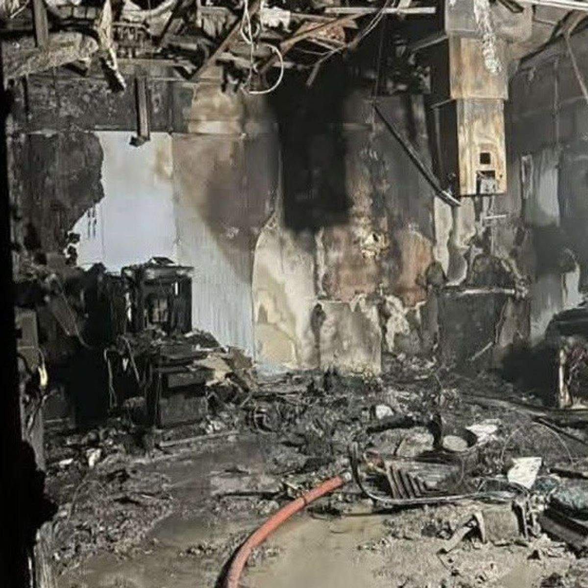 incendiu la un spital din Anglia