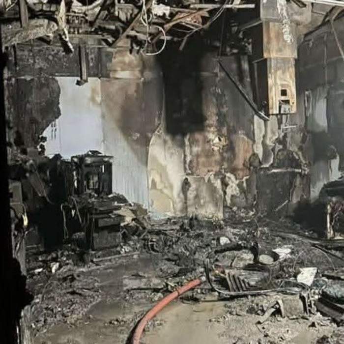 incendiu la un spital din Anglia