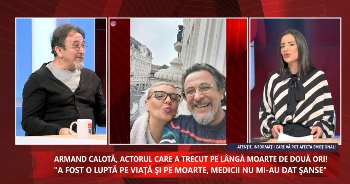 Actorul Arman Calotă, la Spynews TV
