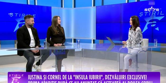 Iustina și Cornel de la Insula Iubirii, la Antena Stars