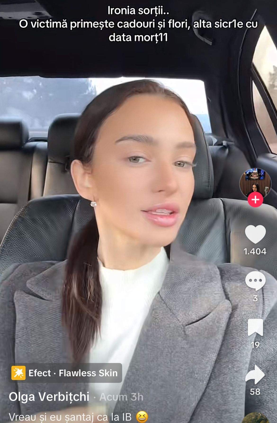 Olga Verbițchi, pe TikTok