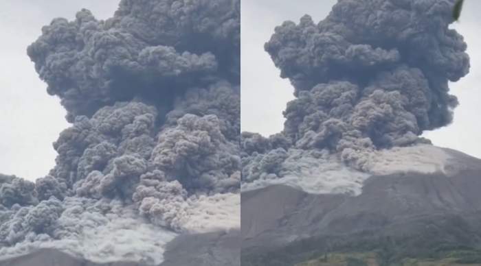 erupția vulcanului Kanlaon