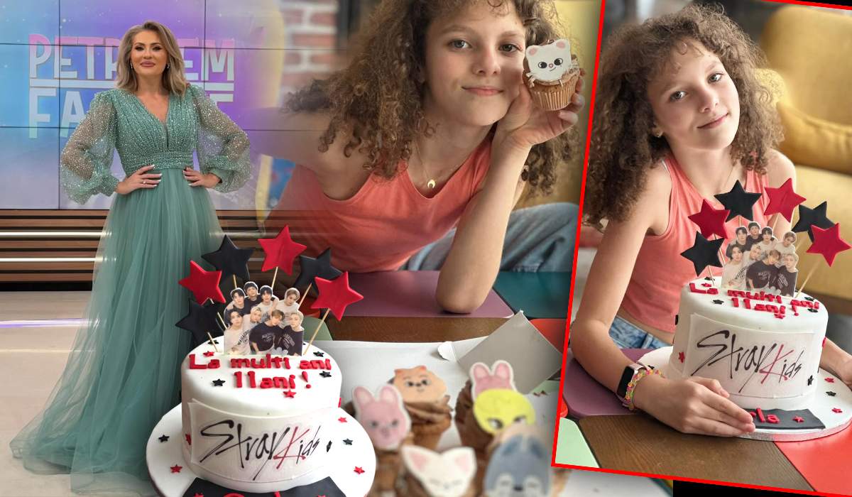 Zi specială pentru Mirela Vaida! Carla, fiica prezentatoarei de la Acces Direct, a împlinit 11 ani