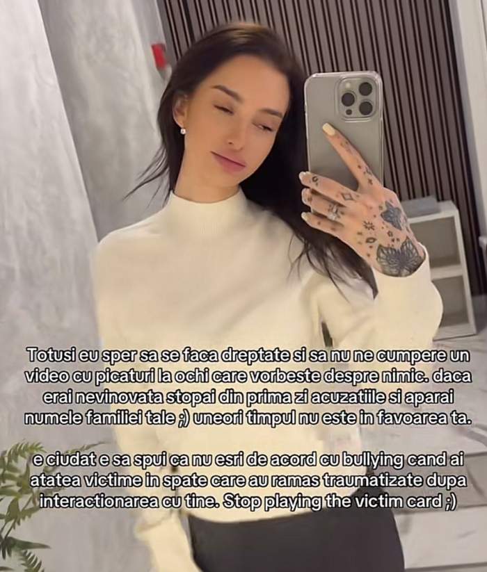 Mesajul scris de Olga Verbițchi pentru Iuliana Beregoi