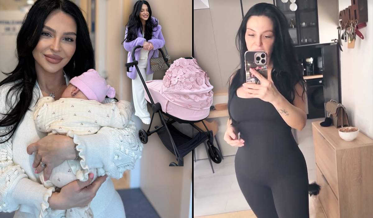 Cum arată burtica Franciscăi la două săptămâni de când a născut! Bruneta a dat jos deja aproape șapte kilograme