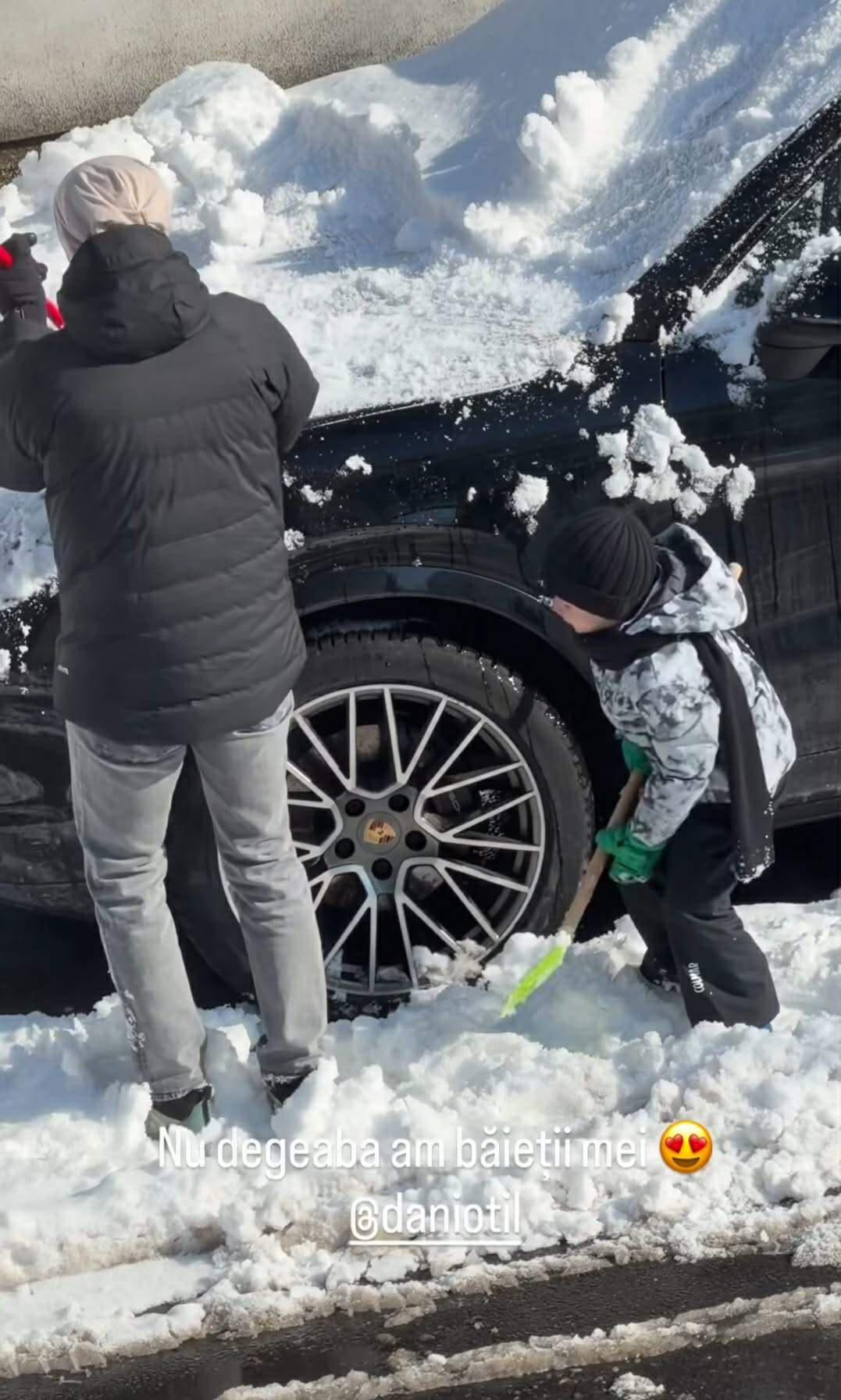 Gabriela Prisăcariu, imagine emoționantă cu Dani Oțil și fiul lor, Tiago! I-a filmat în ipostaze rare! | VIDEO