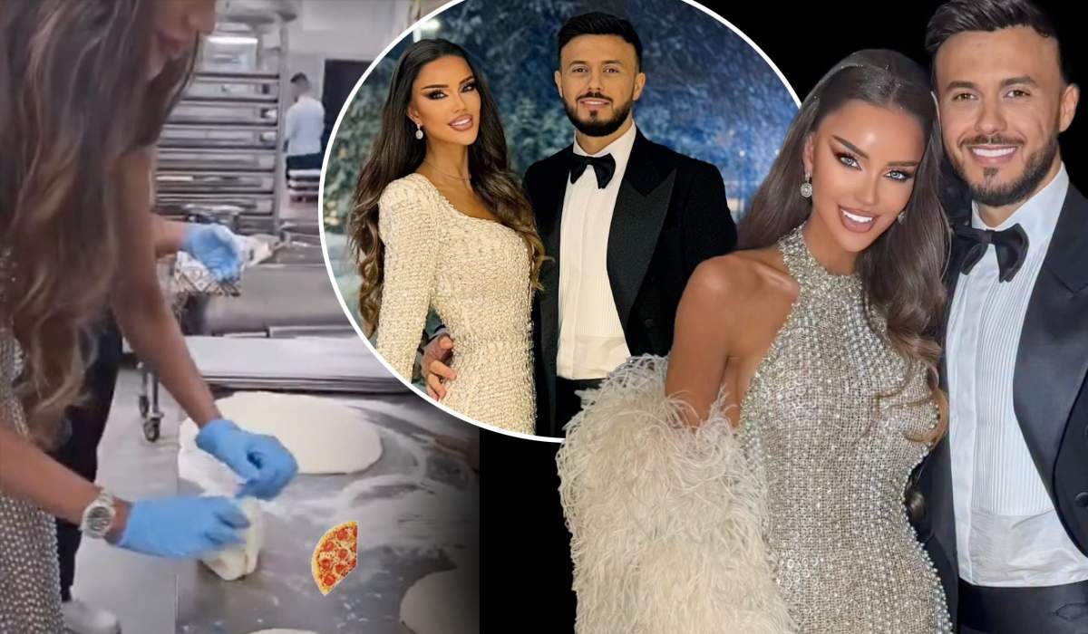 Bianca Drăgușanu, așa cum nu ai mai văzut-o. Diva a intrat în bucătărie, la botezul nepotului lui Gabi Bădălău