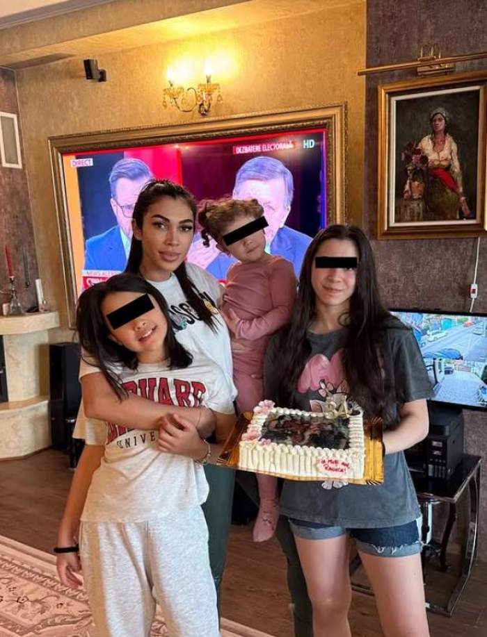 raluca pastrama si fetitele sale