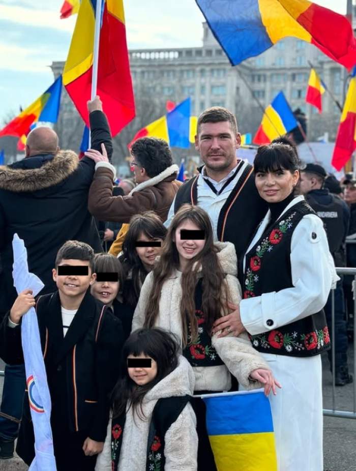 calin donca si familia sa