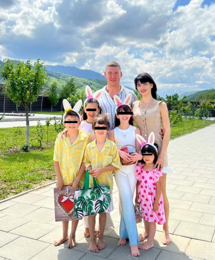 calin donca si toata familia