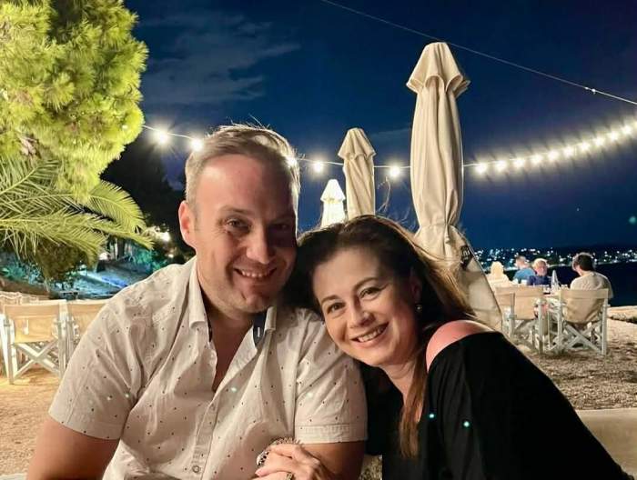 Corina Dănilă și soțul ei