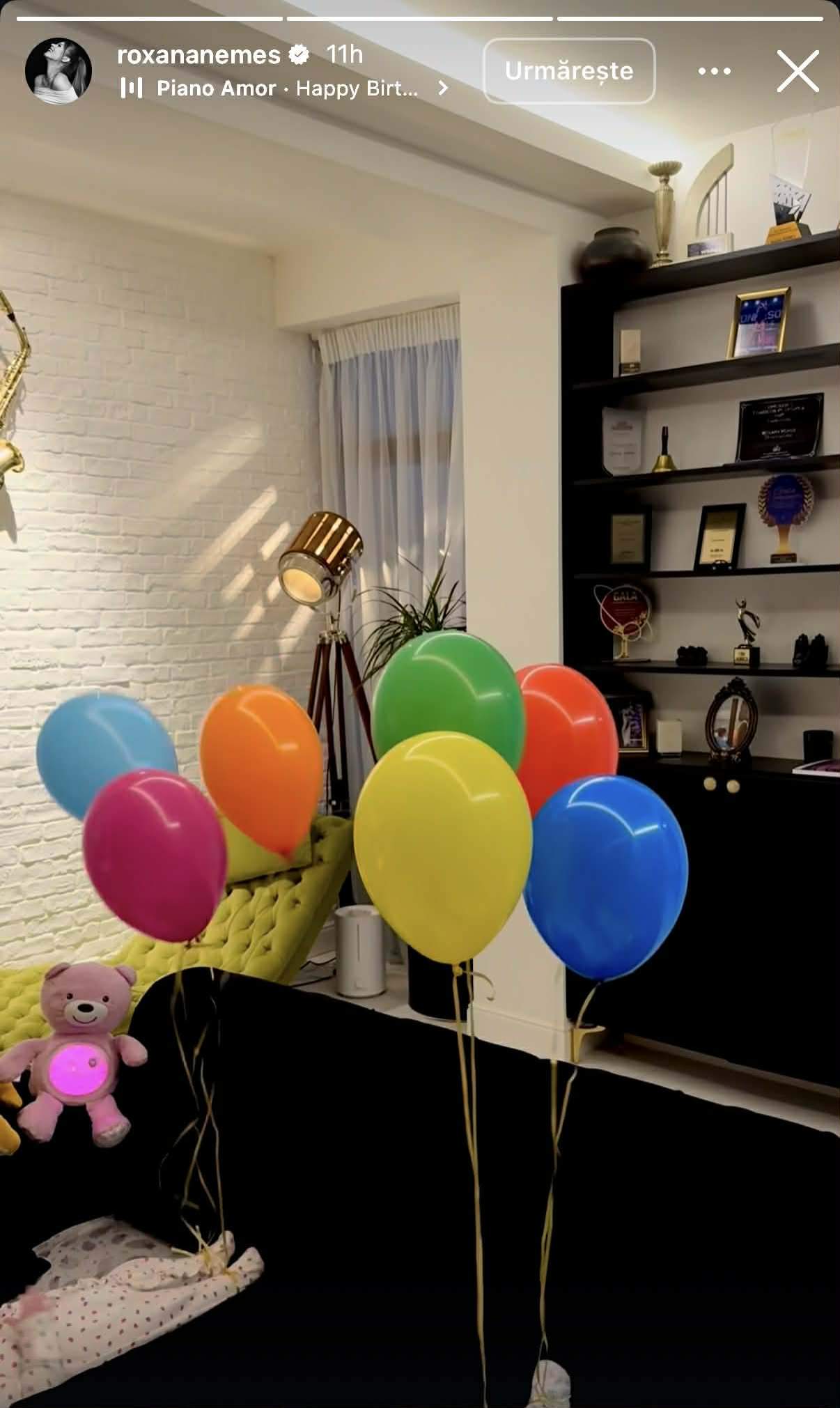 Gemenii Roxanei Nemeș au împlinit 5 luni. Cum au fost sărbătoriți Ania și Zain