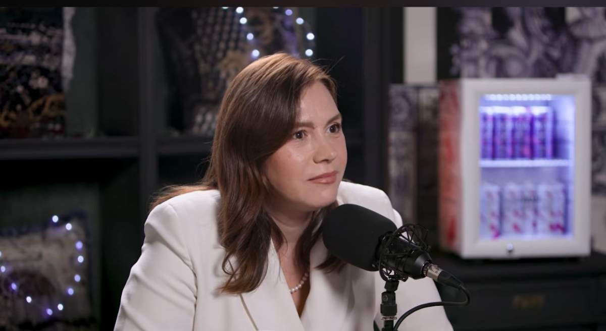 Oksana Ionașcu la un podcast