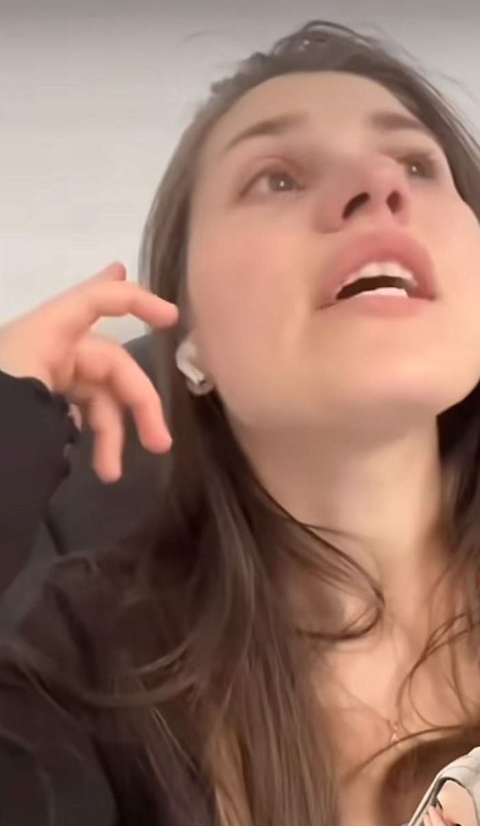 Alina se ceartă cu soțul ei, live, pe TikTok