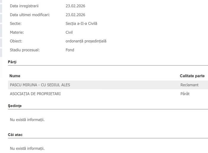 Miruna contraatacă | Mama lui Vlad Pascu, de urgență la tribunal