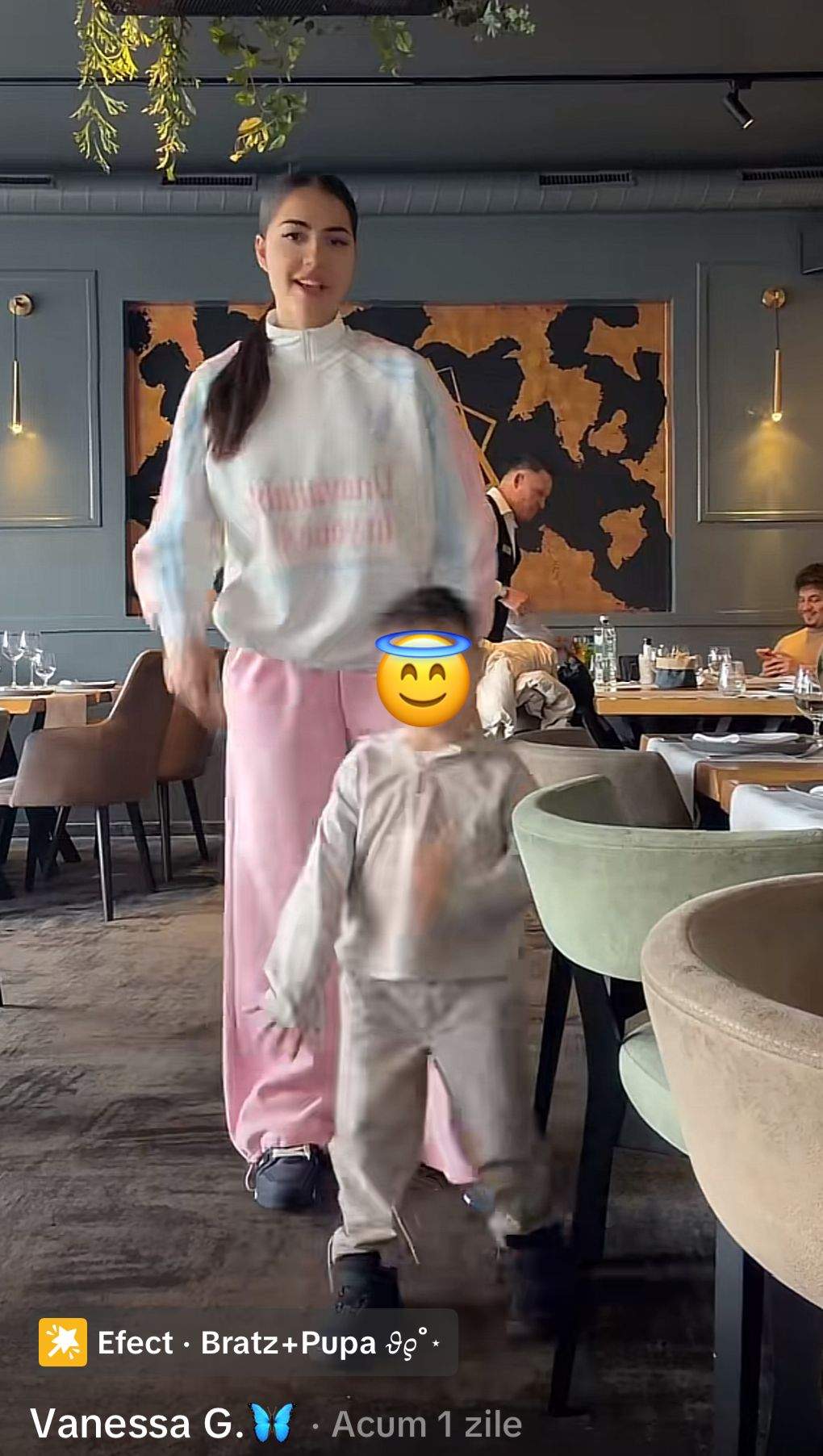 Vanessa, alături de Thiago