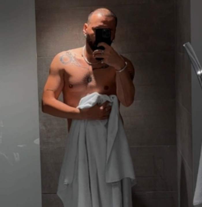 Bogdan Boantă și-a arătat abdomenul de invidiat