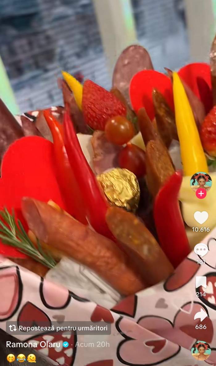 Buchetul de flori perfect pentru Ramona Olaru