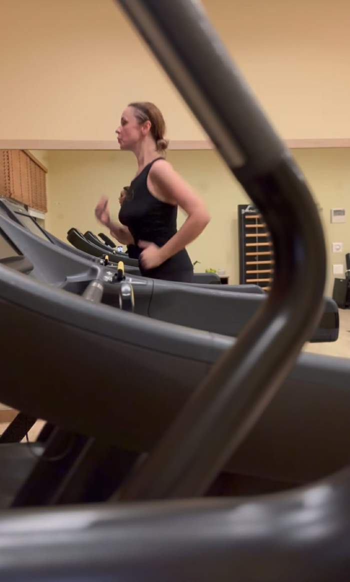 Andreea Marin la sală