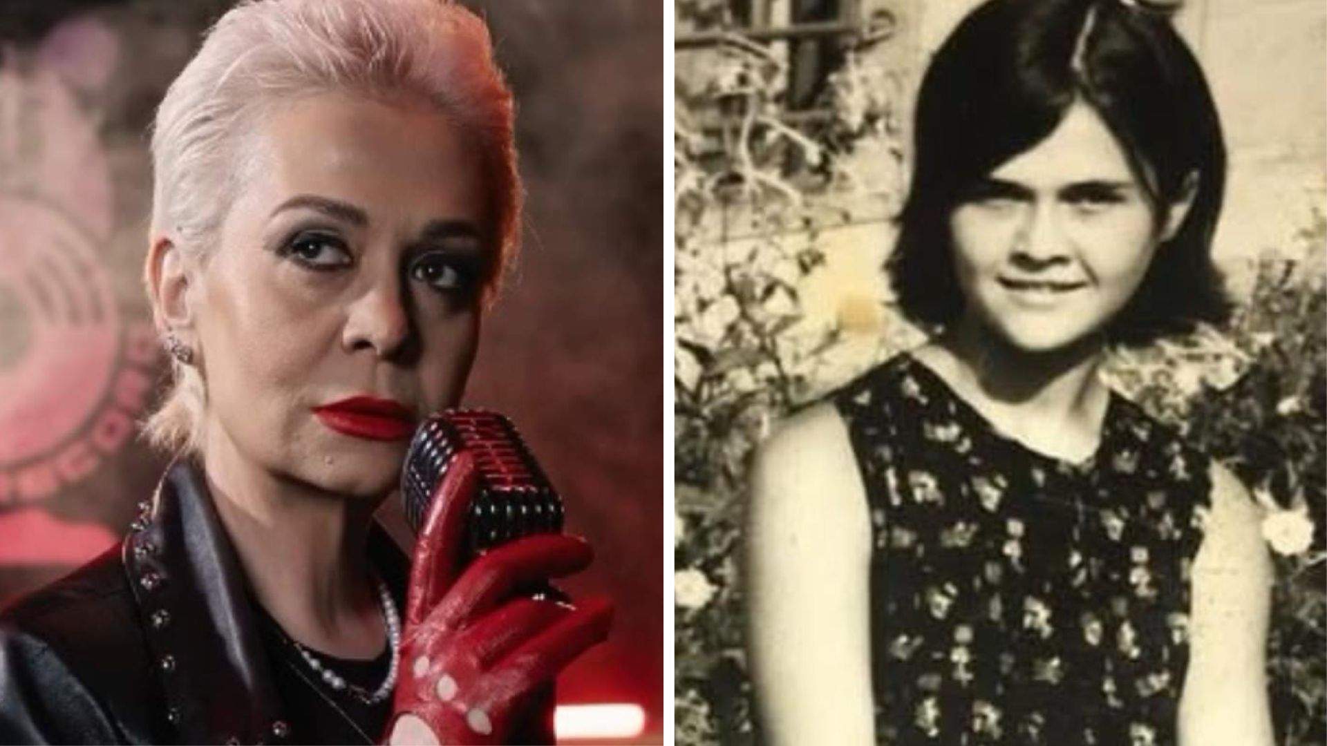 Colaj foto cu Monica Anghel și mama ei