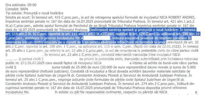 Răsturnare de situație, în dosarul fiului de milionar înjunghiat în cap | Detalii exclusive