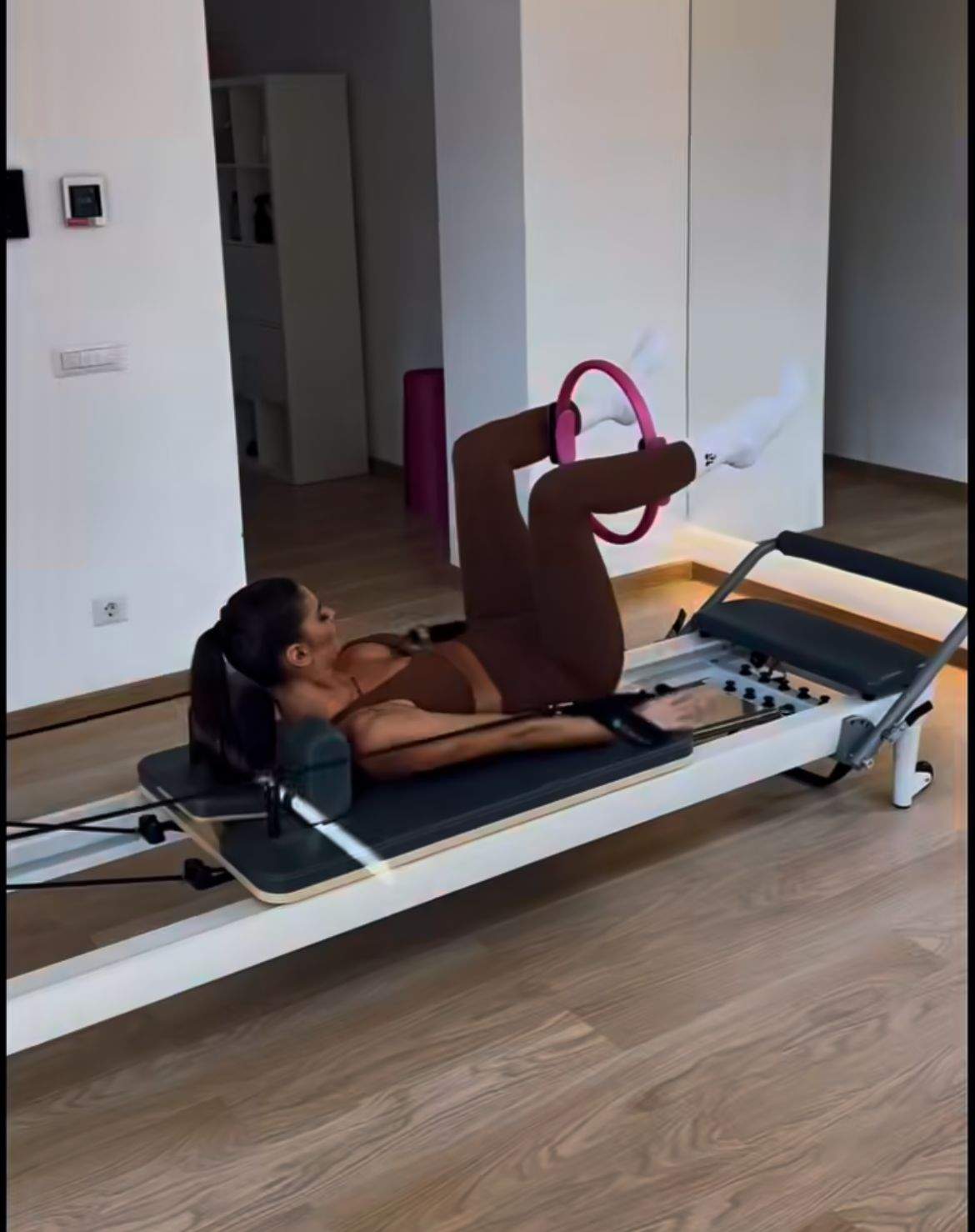 Ramona Olaru, făcând sport