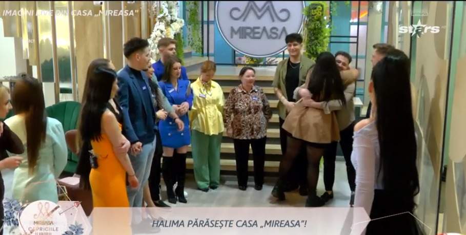 Halima, luându-și adio