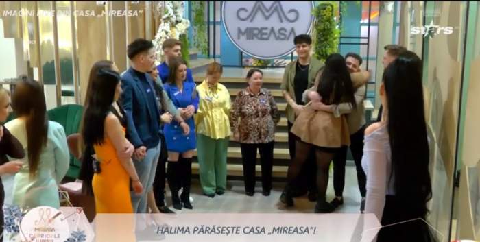 Halima, luându-și adio