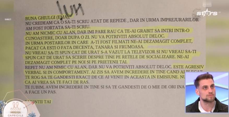 Scrisoarea de la Mireasa