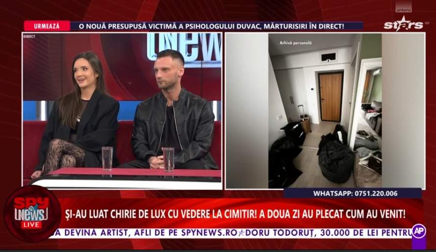 Izabela și Cristi Vâlcan, la Spynews TV