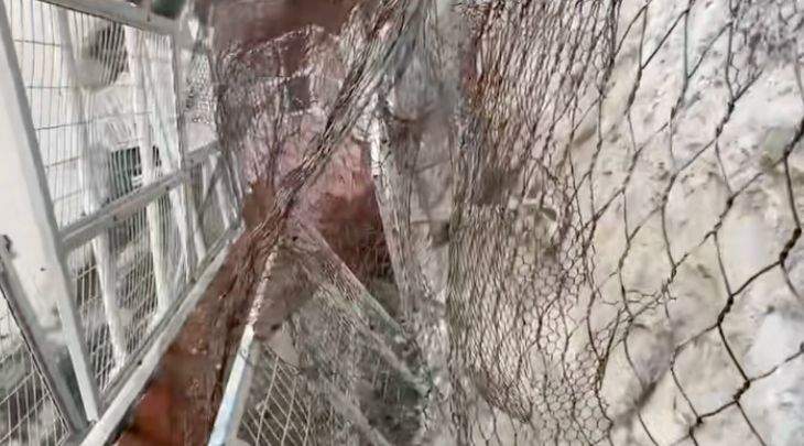 S-au prăbușit scările de pe plaja Egremni