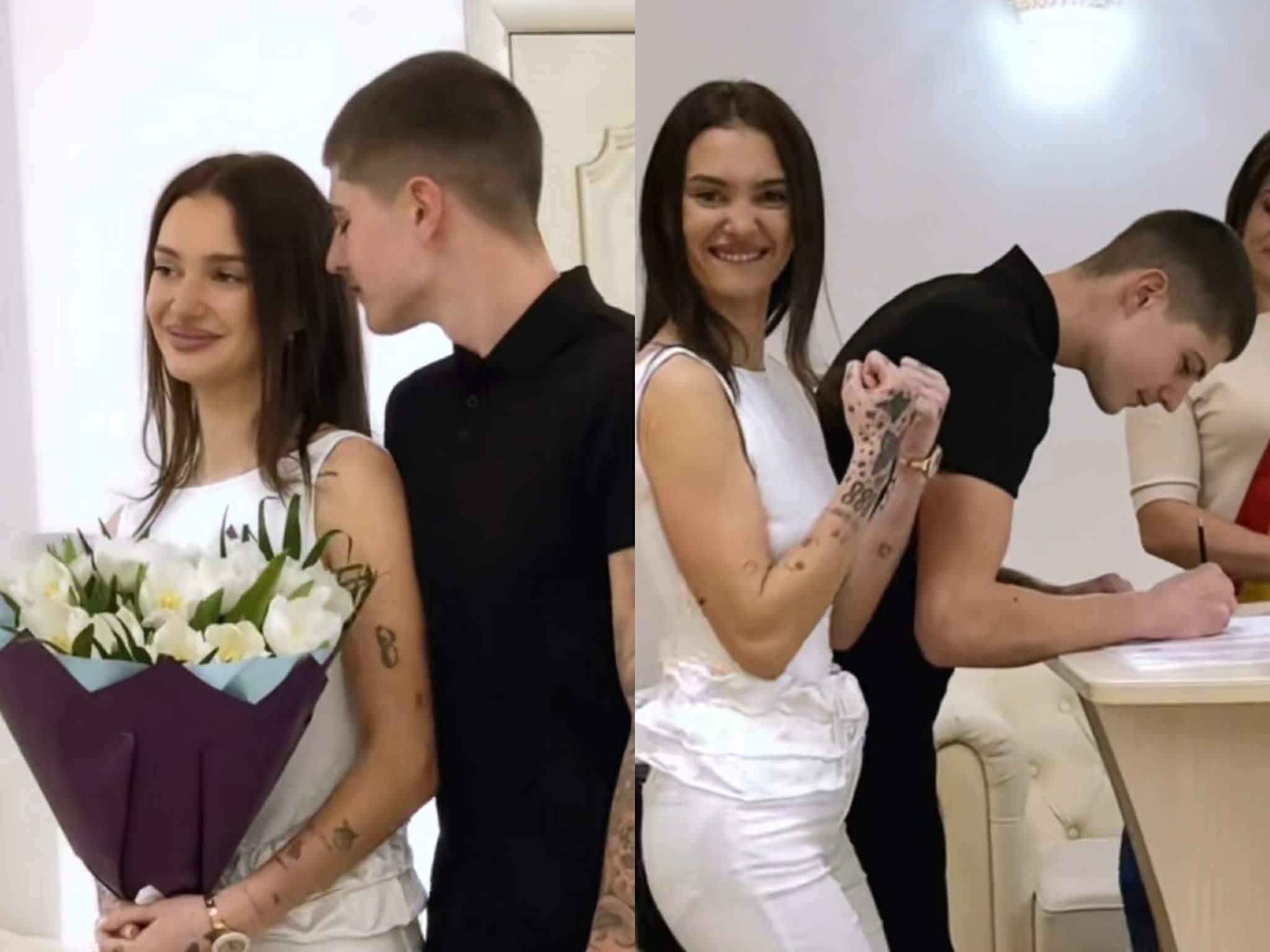 Olga Verbițchi și iubitul ei