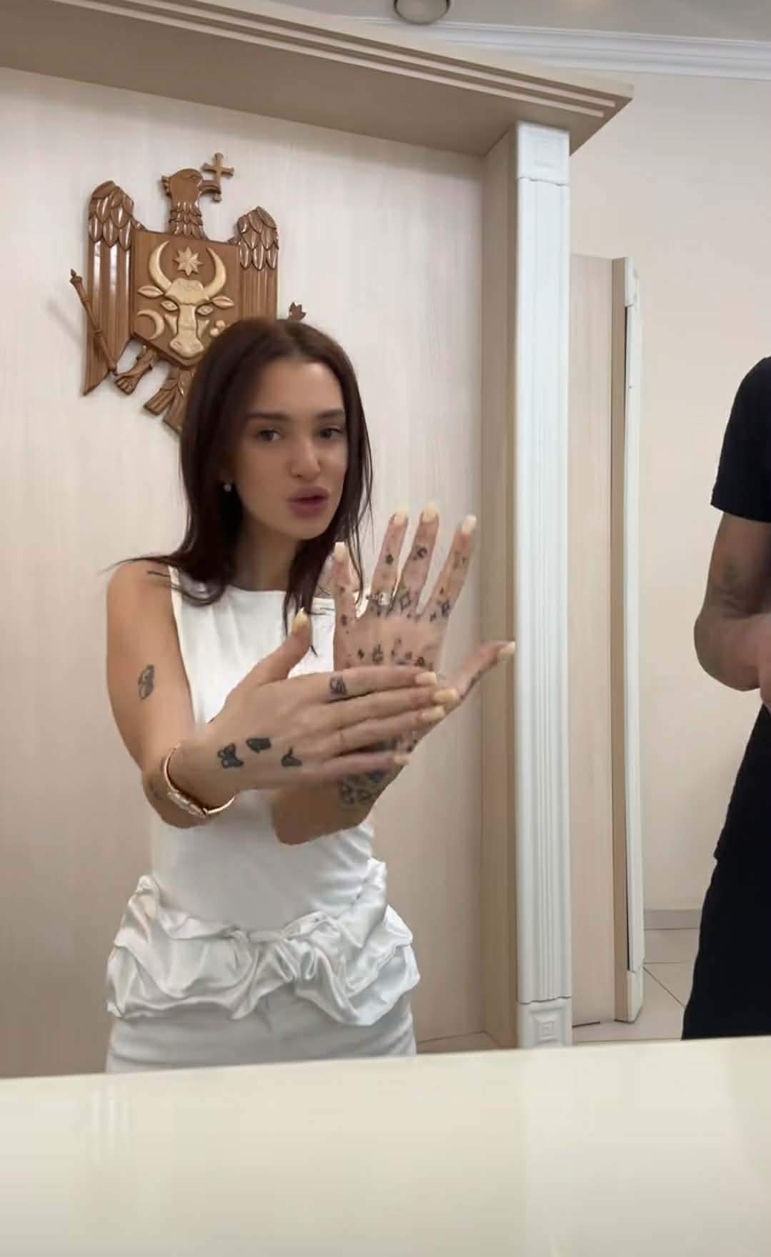 Olga Verbițchi și inelul de logodna