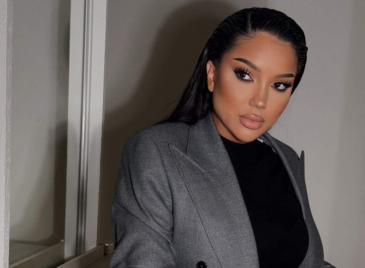 Larisa Udilă, machiată și îmbrăcată elegant