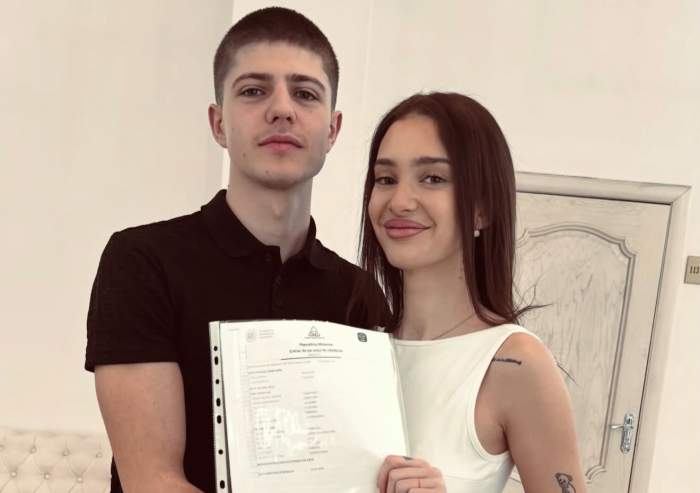 Olga Verbițchi și iubitul s-au cununat