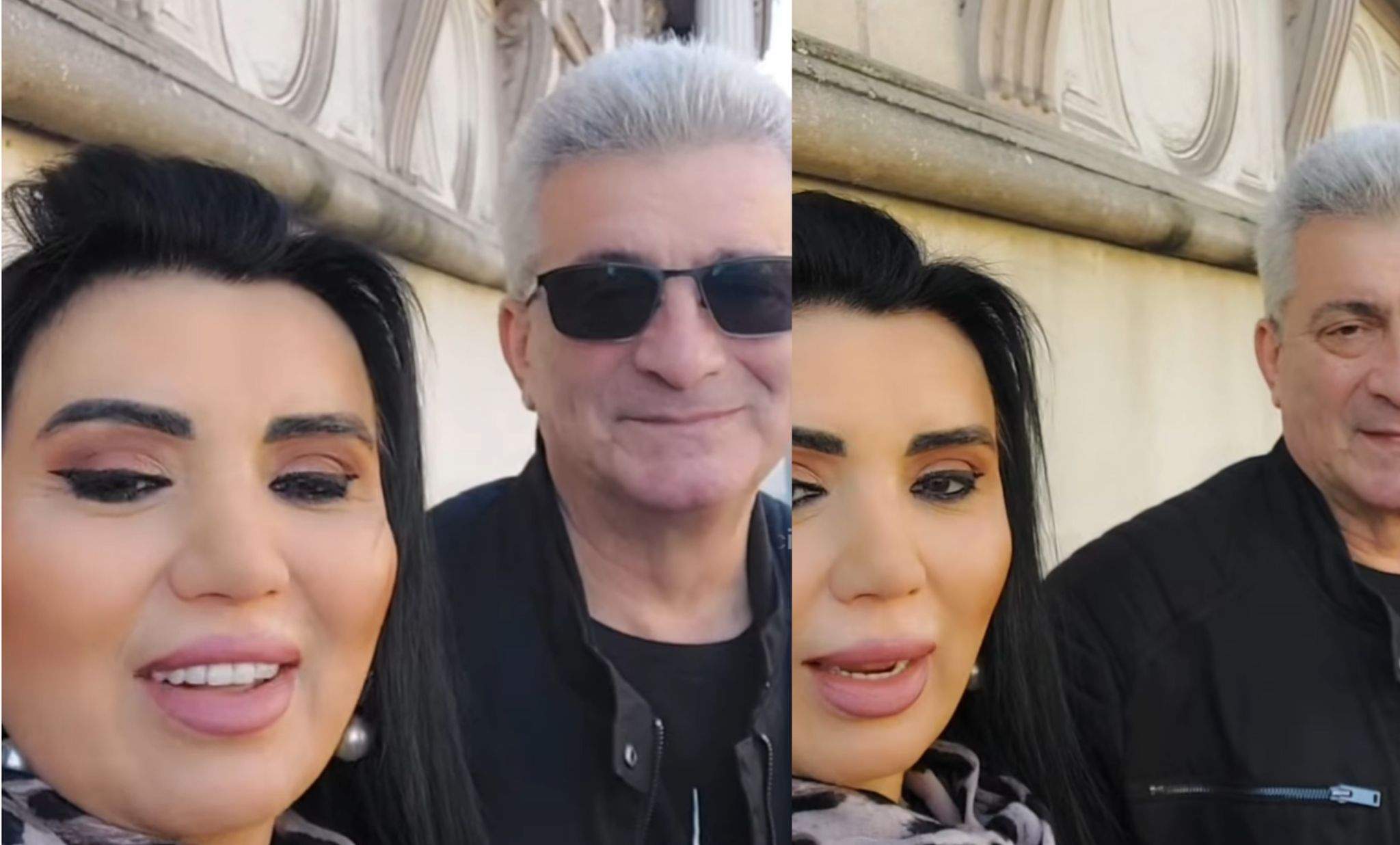 Colaj Adriana Bahmuțeanu și Dan Prigoană