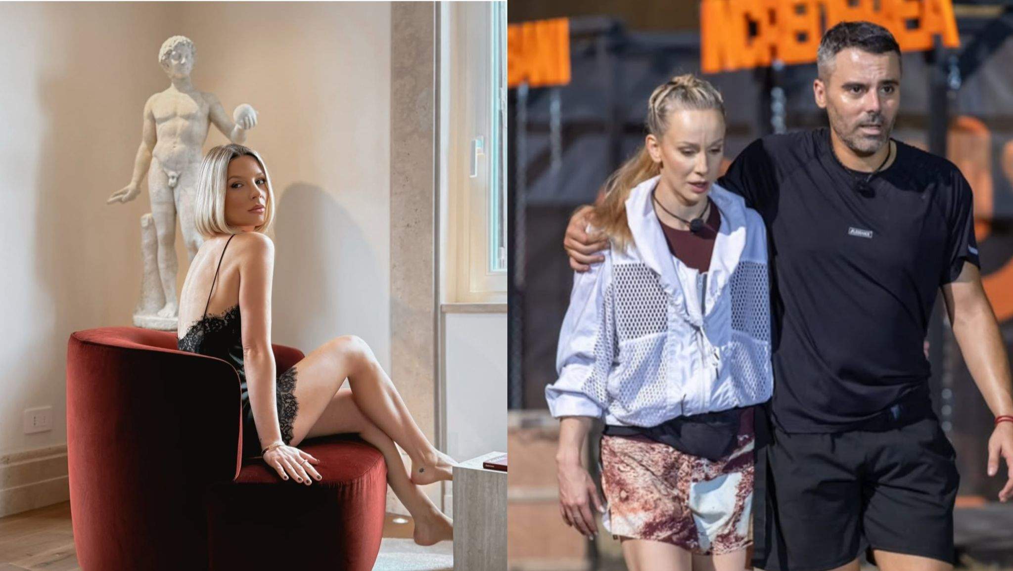 Colaj Ana Baniciu și Sandra Izbașa și Răzvan Bănică