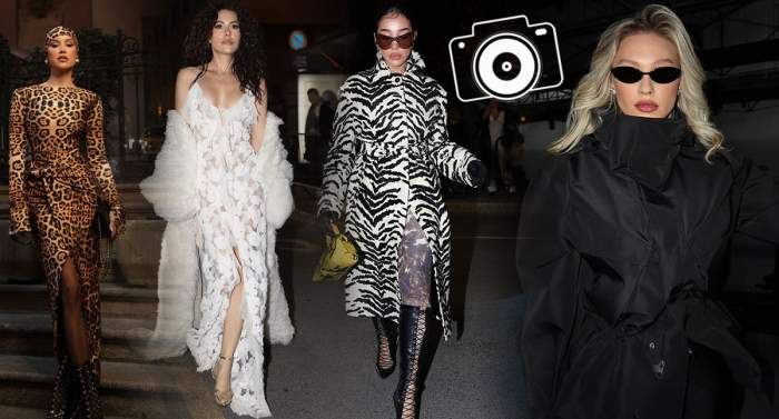 Româncele au făcut furori la Milano Fashion Week! Imagini de senzație