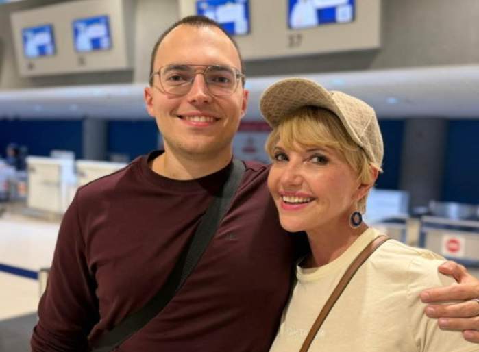 Marina Almășan și fiul ei