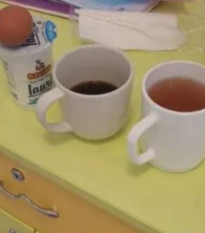 Micul dejun al unei femei, după ce a născut în România