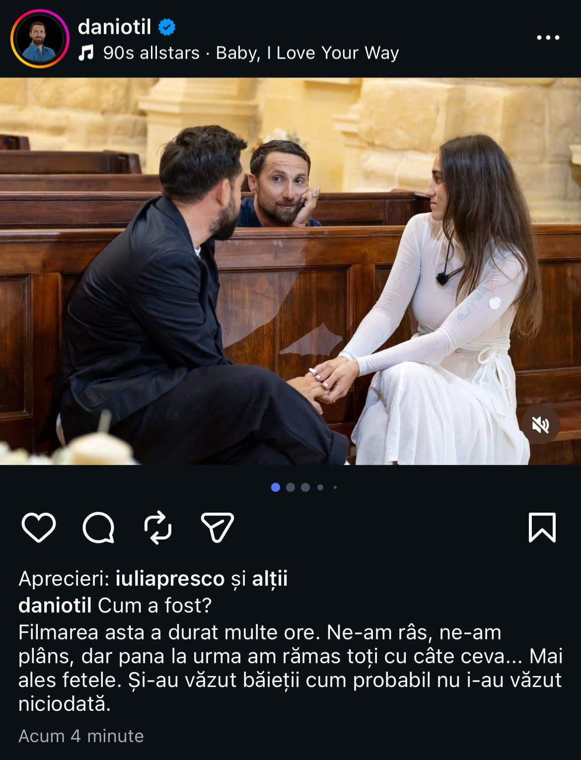 Mesajul lui Dani Oțil