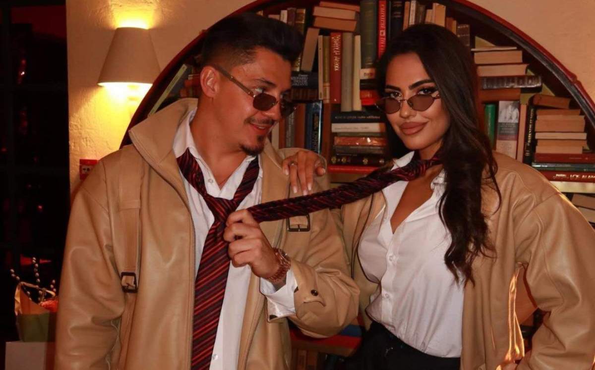 Vanessa și Bogdan de la Ploiești, fotografie împreună