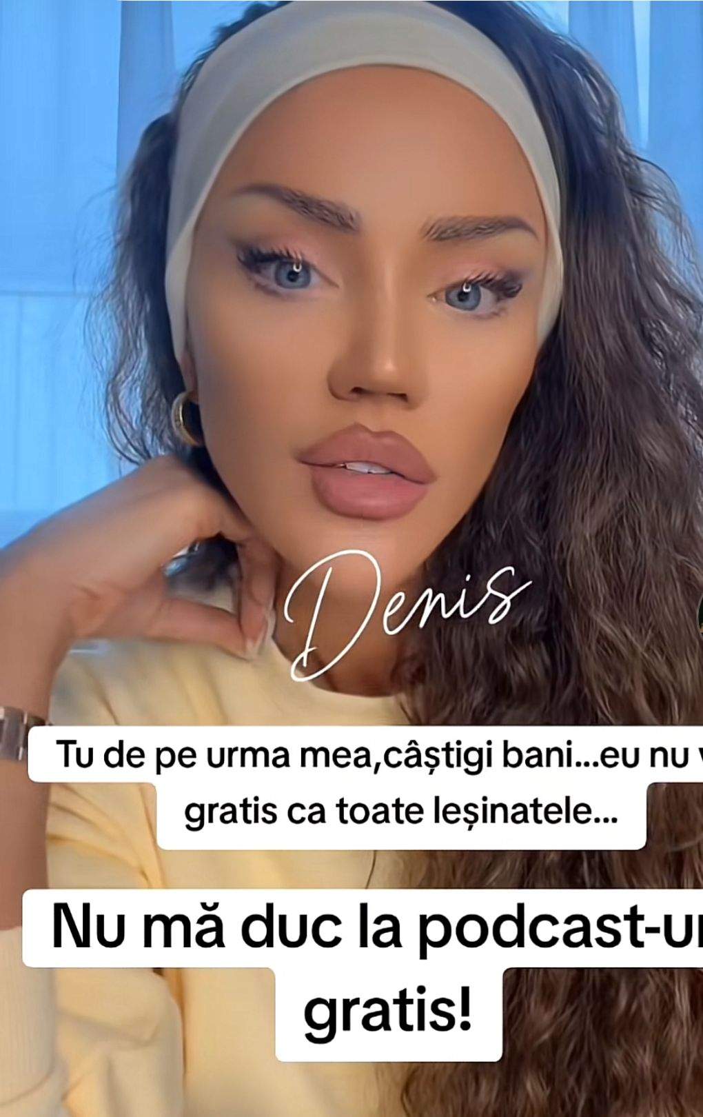 Live-ul în care a apărut Bianca Drăgușanu