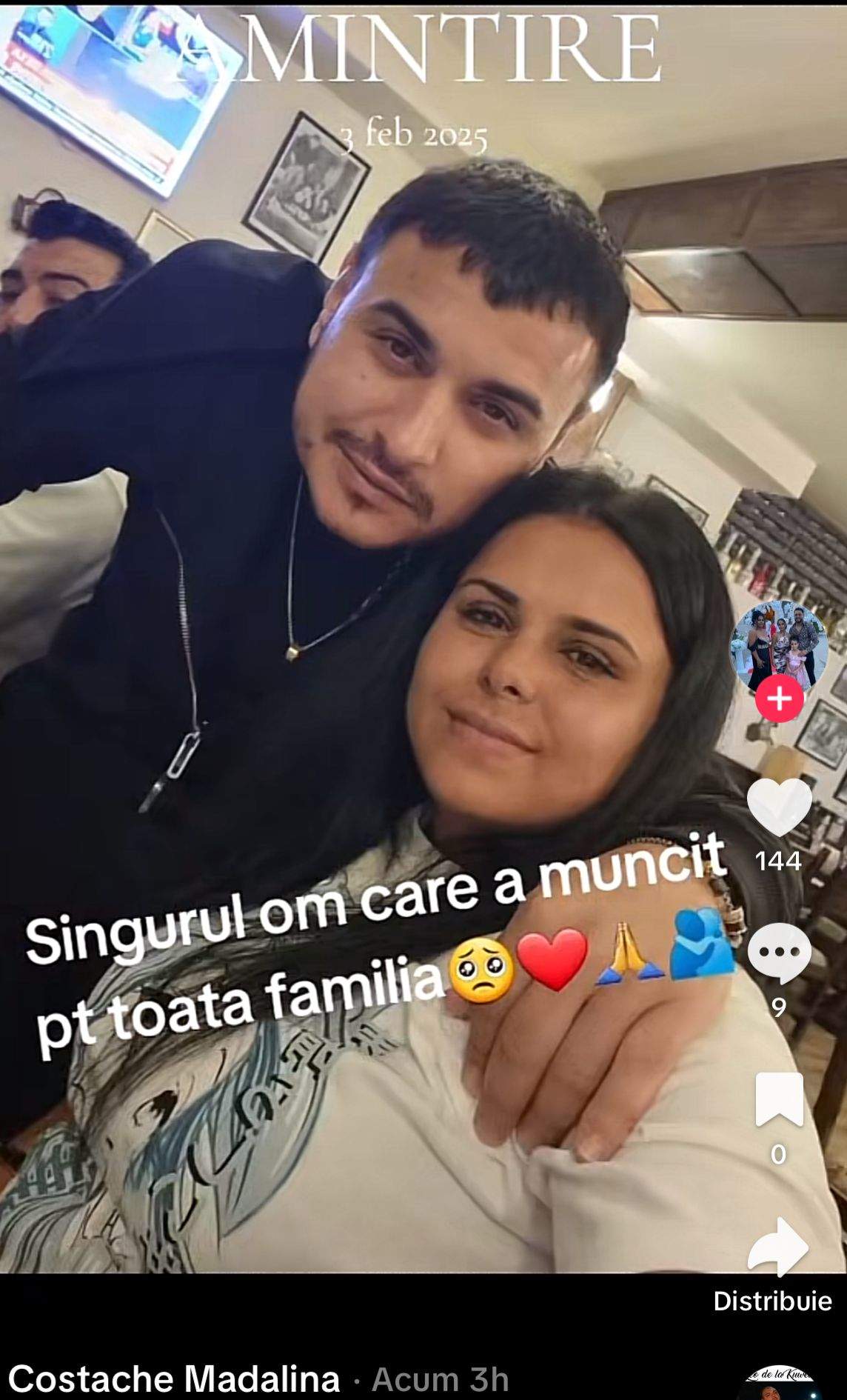 Sorin Copilul de Aur și sora lui mai  mică, extrem de apropiați