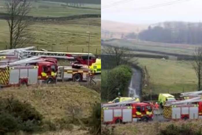 Accident aviatic! Poliția și pompierii intevin de urgență la locul prăbușirii