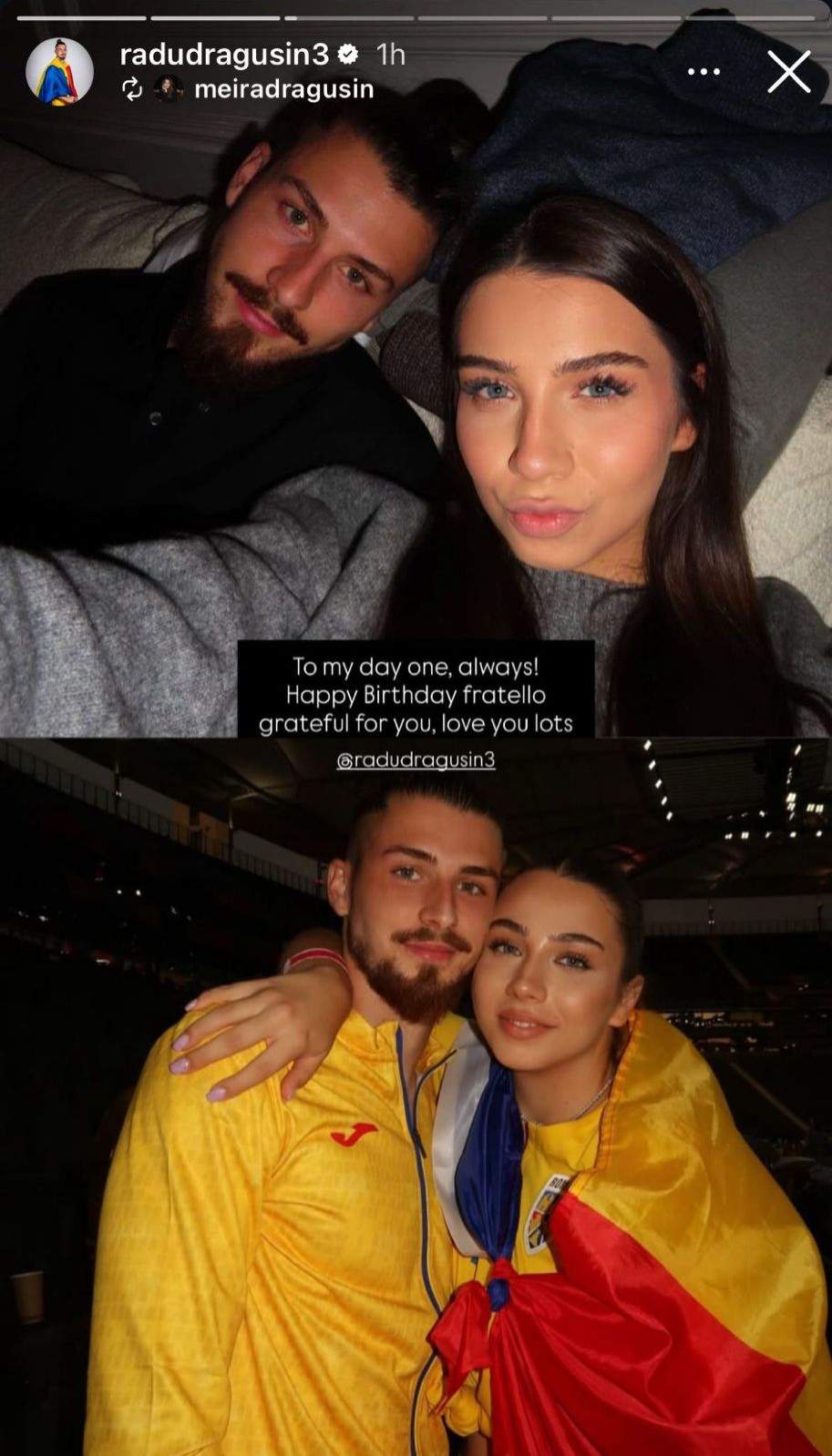 Mesajul surorii lui Radu Drăgușin