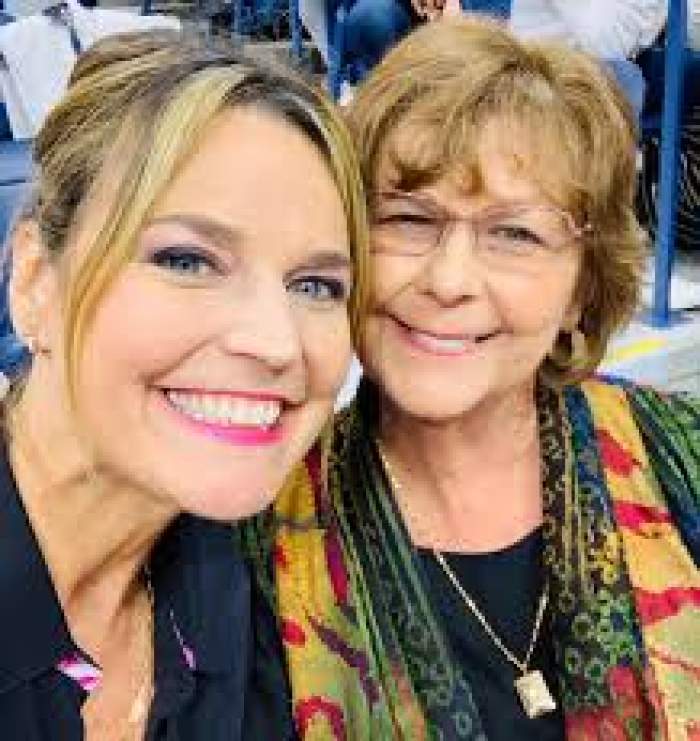 Savannah Guthrie și mama ei, Nancy