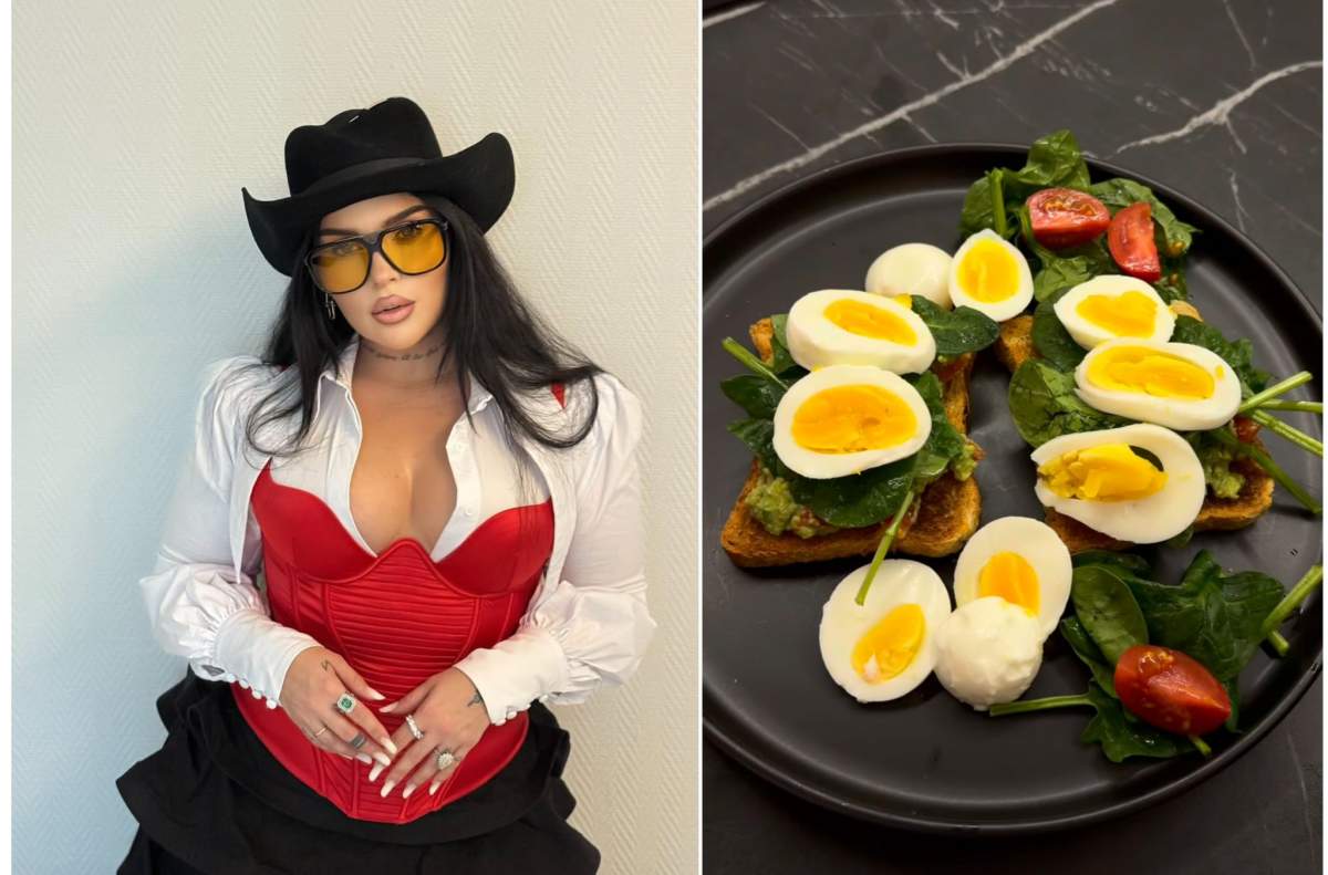 Colaj Oana Radu și dieta ei