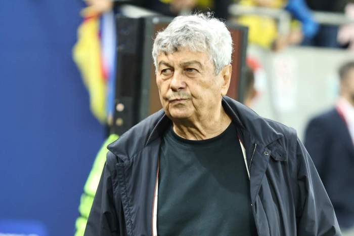 Mircea Lucescu, nervos, la un meci